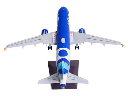 Airbus A320 Commercial Aircraft "JetBlue Airways - Forever Blue" (N547JB) Blue with Graphics "Gemini 200" Series 1/200 Diecast Model Airplane