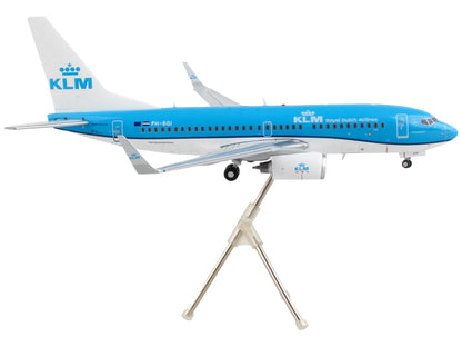 Boeing 737-700 Commercial Aircraft "KLM Royal Dutch Airlines" Blue with White Tail "Gemini 200" Series 1/200 Diecast Model Airplane