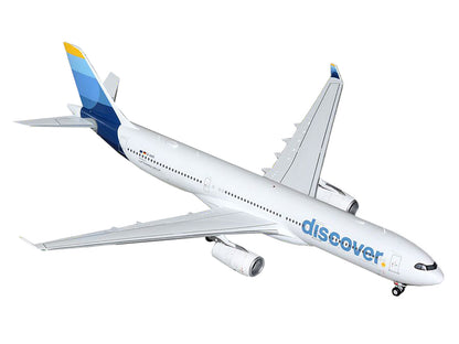 Airbus A330-300 Commercial Aircraft "Discover Airlines" (D-AIKK) White with Blue Tail "Gemini 200" Series 1/200 Diecast Model Airplane