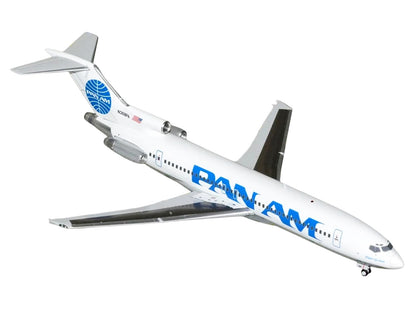 Boeing 727-200 Commercial Aircraft "Pan American World Airways - Clipper Goodwill" (N368PA) White with Blue Tail Graphics "Gemini 200" Series 1/200 Diecast Model Airplane