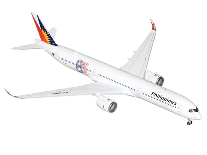 Airbus A350-1000 Commercial Aircraft "Philippine Airlines" (RP-C3510) White with Tail Graphics "Gemini 200" 1/200 Diecast Model Airplane
