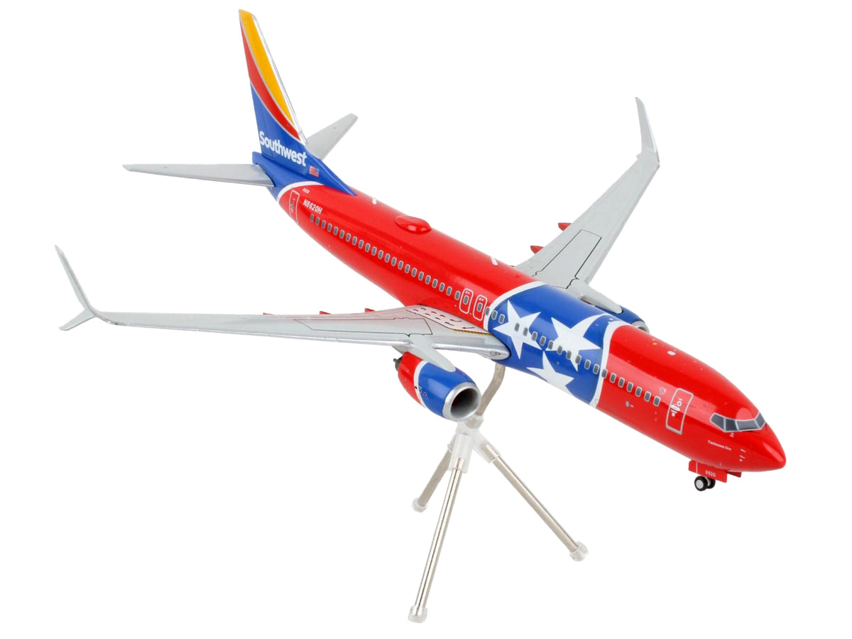 Boeing 737-800 Commercial Aircraft "Southwest Airlines - Tennessee One" Tennessee Flag Livery "Gemini 200" Series 1/200 Diecast Model Airplane