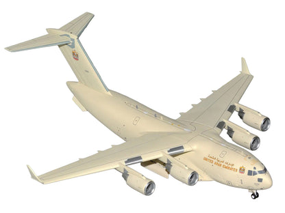 Boeing C-17 Globemaster III Transport Aircraft "United Arab Emirates Air Force" (1228) Beige "Gemini 200" 1/200 Diecast Model Airplane