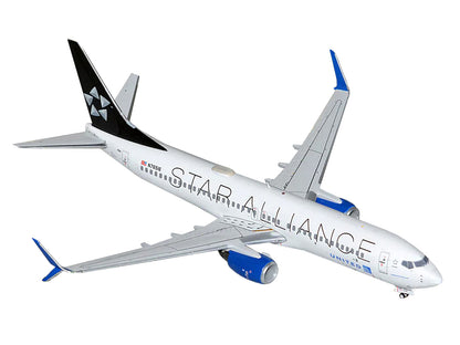 Boeing 737-800 Commercial Aircraft "United Airlines Star Alliance" (N76516) White with Black Tail "Gemini 200" Series 1/200 Diecast Model Airplane