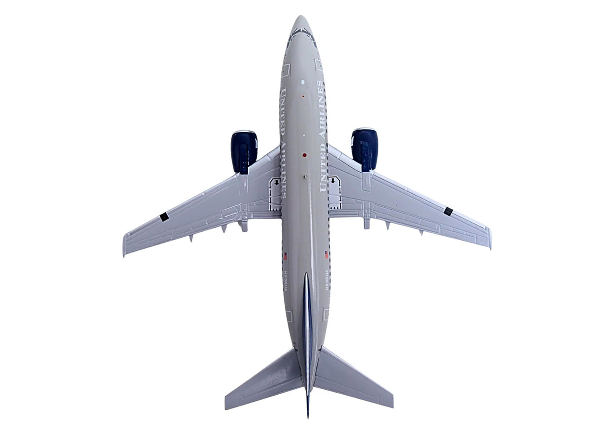Boeing 737-500 Commercial Aircraft "United Airlines - Classic 737 Series" (N936UA) Gray with Blue Tail "Gemini 200" Series 1/200 Diecast Model Airplane