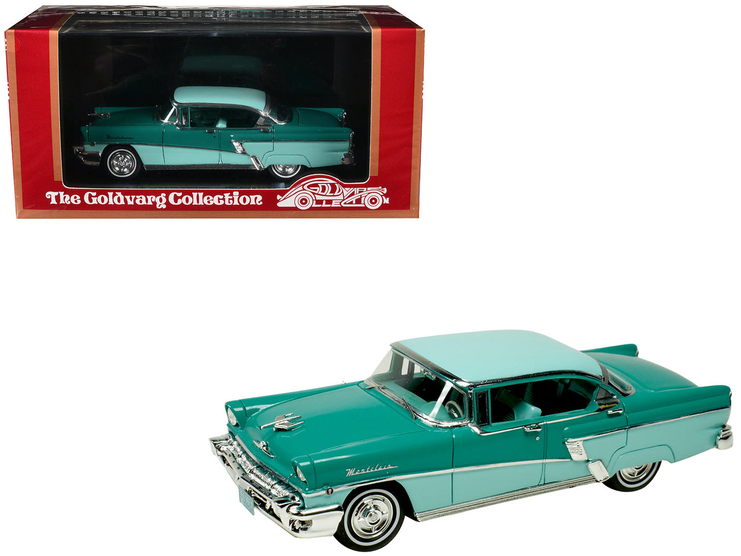 1956 Mercury Montclair Phaeton Heather Green and Verona Green with Green Interior Limited Edition to 200 pieces Worldwide 1/43 Model Car