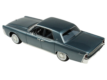 1962 Lincoln Continental Oxford Gray Metallic with Blue Interior Limited Edition to 200 pieces Worldwide 1/43 Model Car