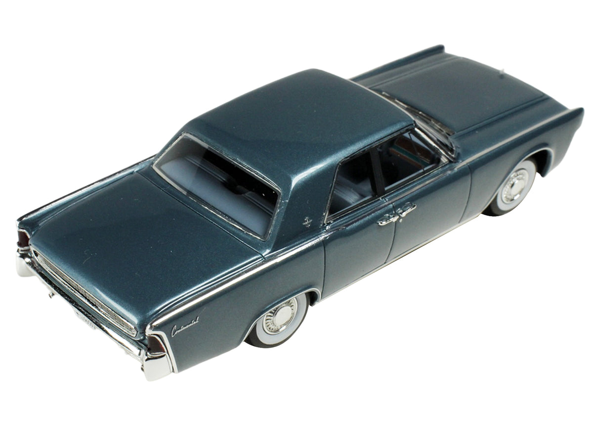 1962 Lincoln Continental Oxford Gray Metallic with Blue Interior Limited Edition to 200 pieces Worldwide 1/43 Model Car