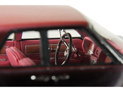 1962 Lincoln Continental Royal Red Metallic with Red Interior Limited Edition to 200 pieces Worldwide 1/43 Model Car