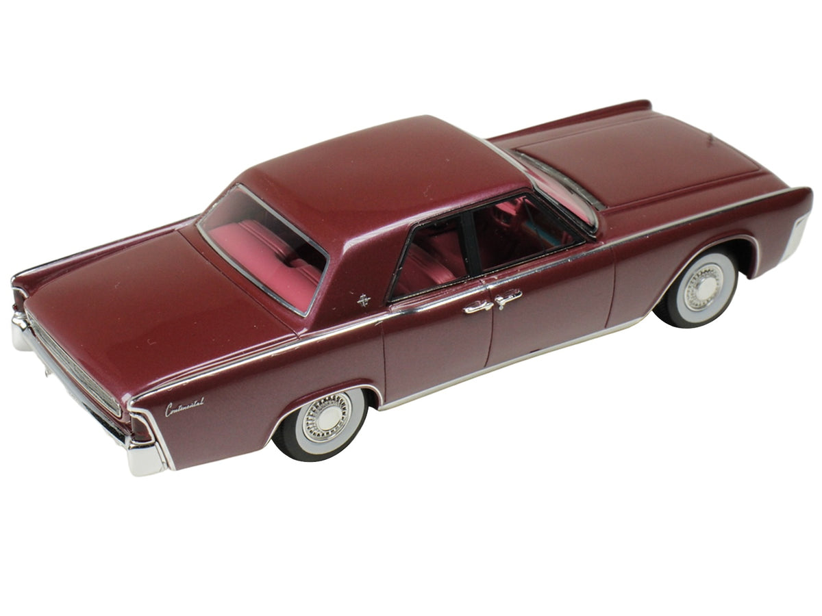 1962 Lincoln Continental Royal Red Metallic with Red Interior Limited Edition to 200 pieces Worldwide 1/43 Model Car