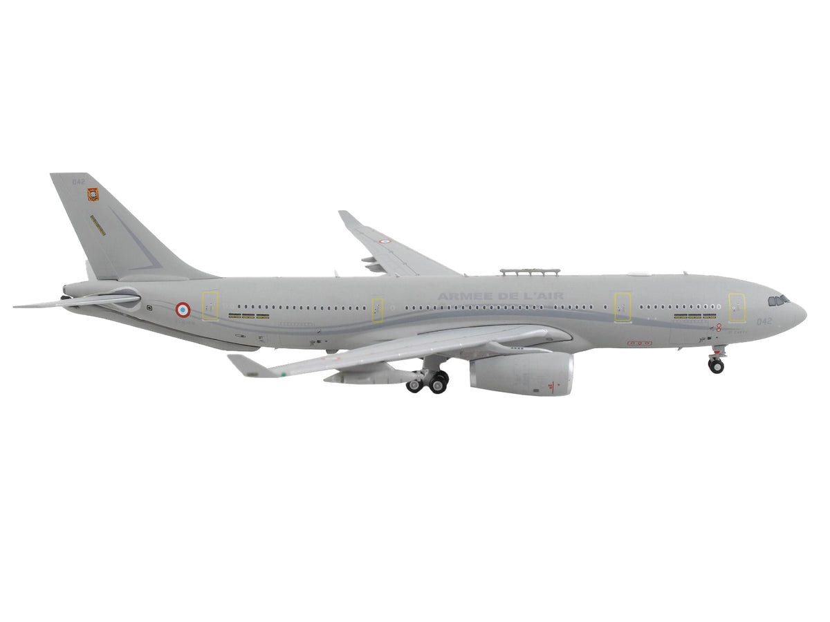 Airbus A330 MRTT Tanker Aircraft "Armee de l'Air - French Air Force" Gray "Gemini Macs" Series 1/400 Diecast Model Airplane