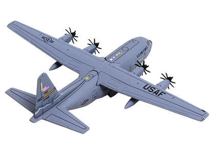 Lockheed C-130H3 Hercules Transport Aircraft "96-7325 120th Airlift Wing Montana Air National Guard" United States Air Force "Gemini Macs" Series 1/400 Diecast Model Airplane