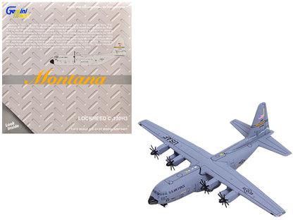 Lockheed C-130H3 Hercules Transport Aircraft "96-7325 120th Airlift Wing Montana Air National Guard" United States Air Force "Gemini Macs" Series 1/400 Diecast Model Airplane