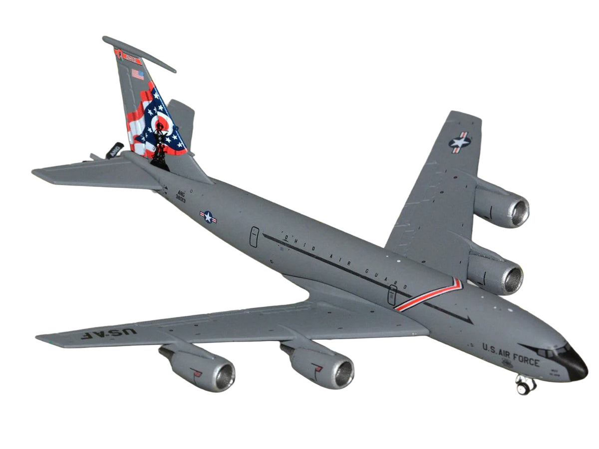 Boeing KC-135R Stratotanker Aircraft "Ohio Air National Guard" United States Air Force (63-8013) Gray "Gemini Macs" 1/400 Diecast Model Airplane