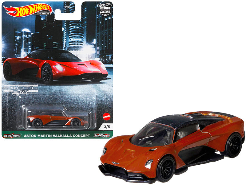 Aston Martin Valhalla Concept "Exotic Envy" Series Diecast Model Car