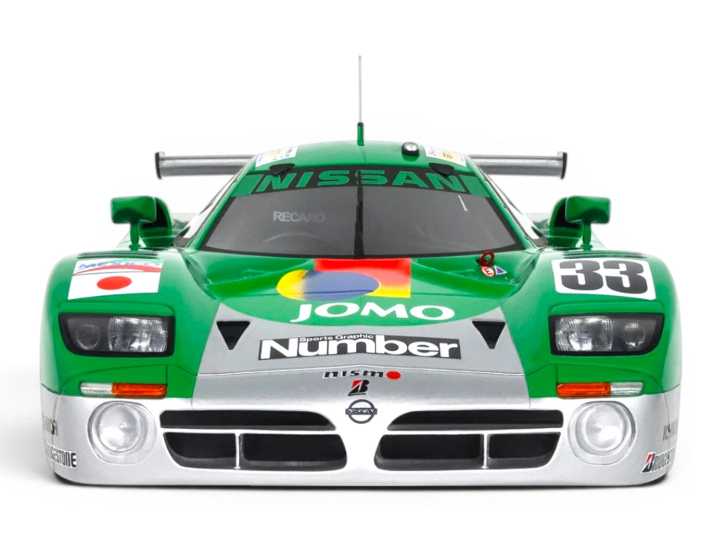 Nissan R390 GT1 #33 Satoshi Motoyama - Takuya Kurosawa - Masami Kageyama "NISMO" "24 Hours of Le Mans" (1998) 1/18 Model Car