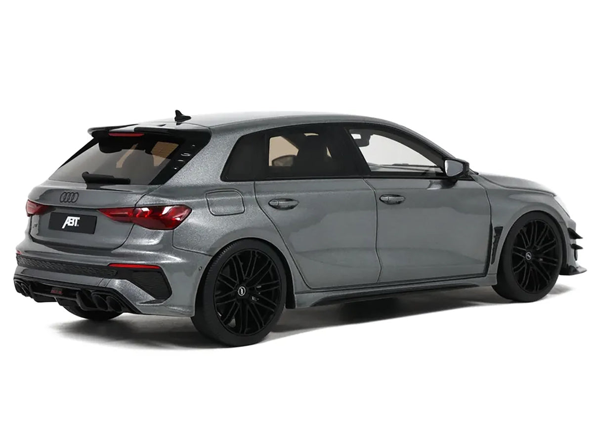 Audi ABT RS3-R Daytona Gray Metallic 1/18 Model Car