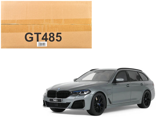2023 BMW 530E XDrive M Silver Metallic 1/18 Model Car