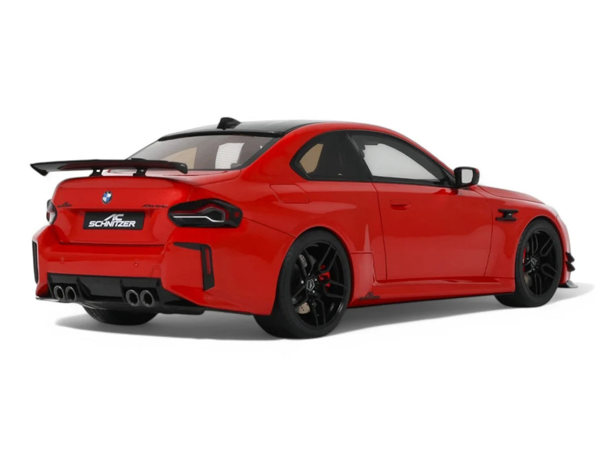 2023 AC Schnitzer ACS2 Sport (BMW M2) Toronto Red with Black Top 1/18 Model Car