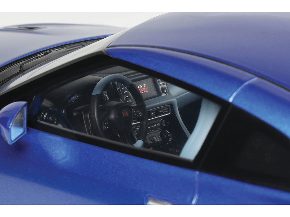 2024 Nissan GT-R Skyline Edition Bayside Blue Metallic 1/18 Model Car