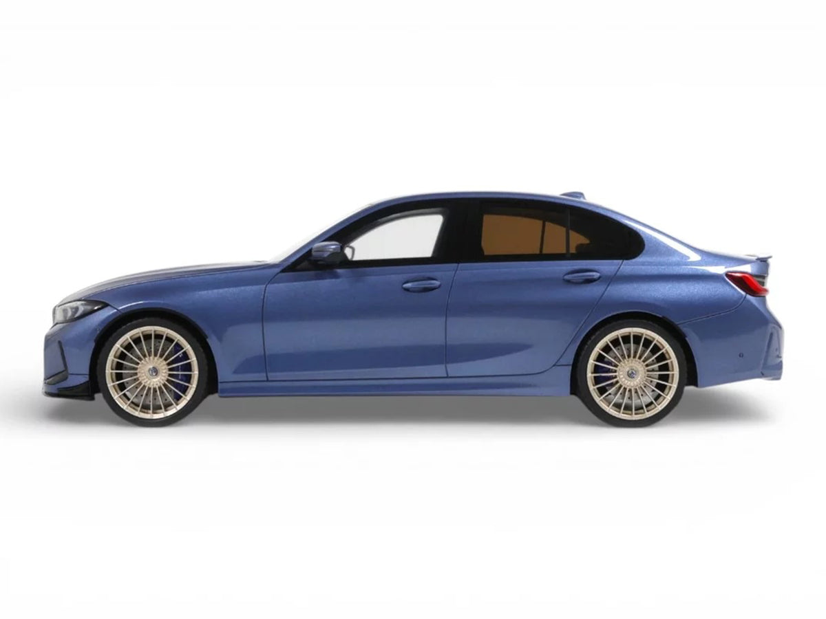 2024 BMW Alpina B3 GT Saloon Blue Metallic 1/18 Model Car