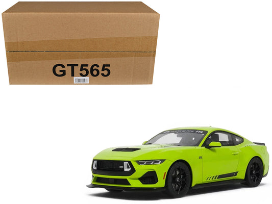 2025 Ford Mustang RTR Spec-3 Lime Green 1/18 Model Car