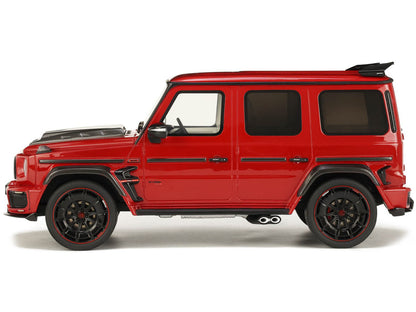 2022 Brabus 900 Rocket Edition Red with Carbon Hood 1/18 Model Car