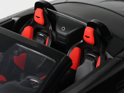 2023 Aston Martin V12 Vantage Roadster Onyx Black 1/18 Model Car