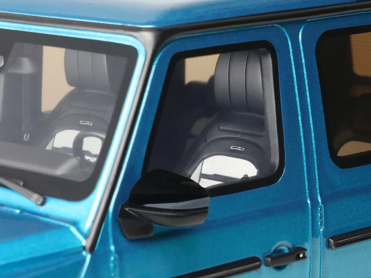 2024 Mercedes-Benz G 63 AMG Hyper Blue Magno Metallic 1/18 Model Car