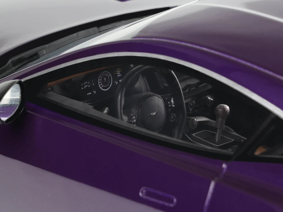 2023 Aston Martin Valour Purple Metallic 1/18 Model Car