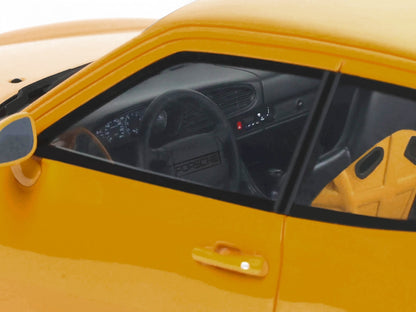 1993 Porsche 968 Turbo S Yellow 1/18 Model Car