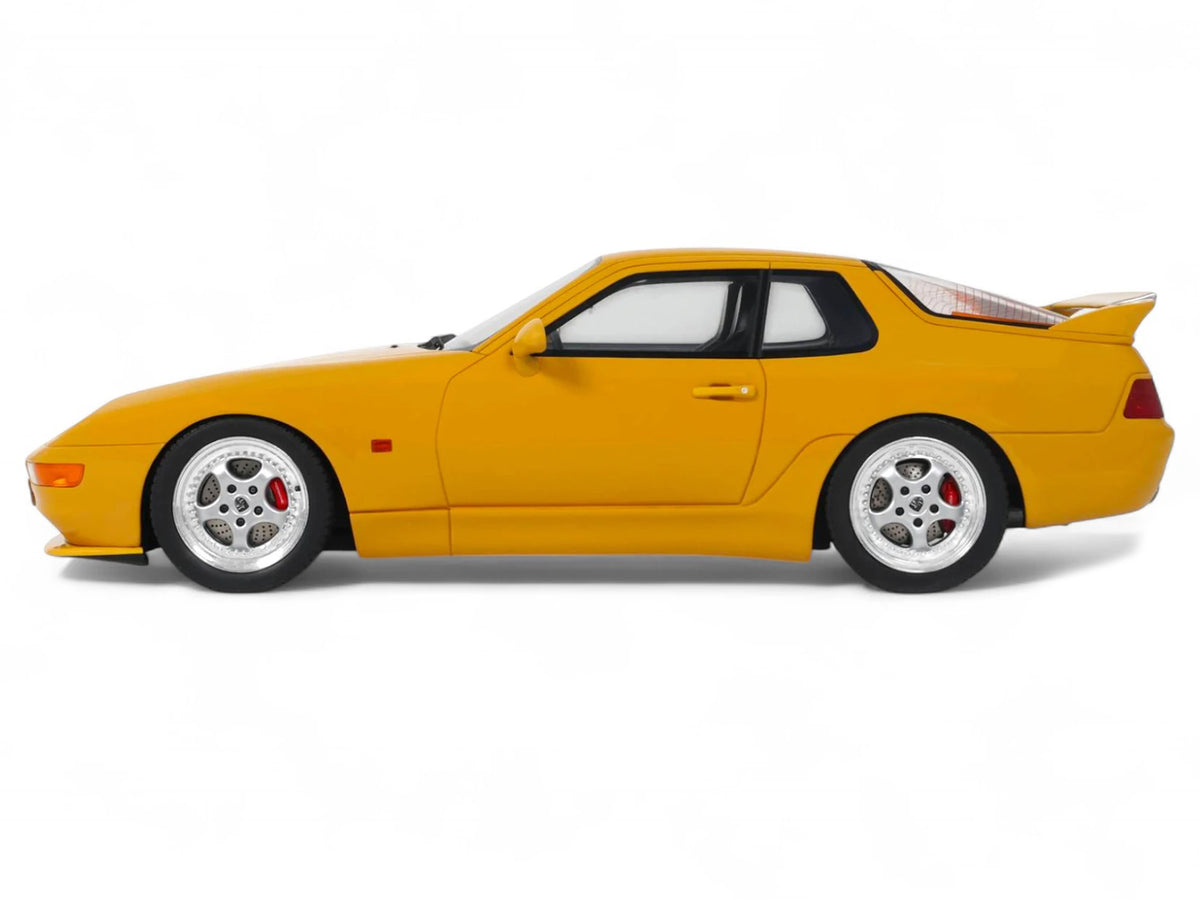 1993 Porsche 968 Turbo S Yellow 1/18 Model Car
