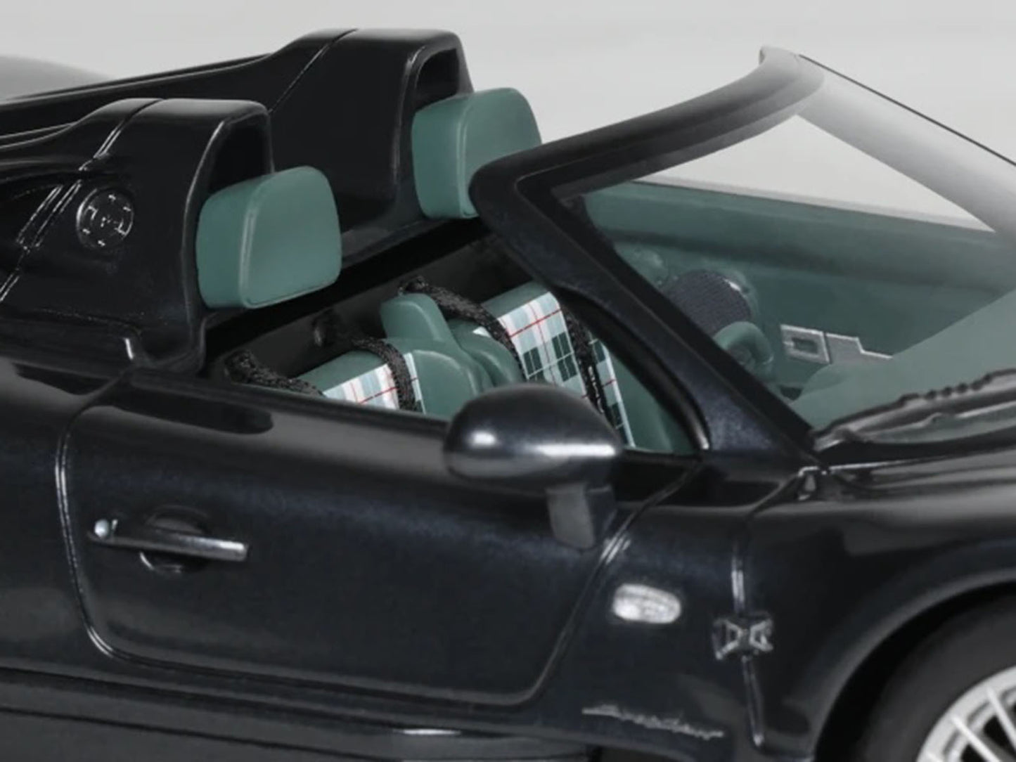 1999 Mercedes-Benz AMG CLK-GTR Roadster Gray Metallic 1/18 Model Car