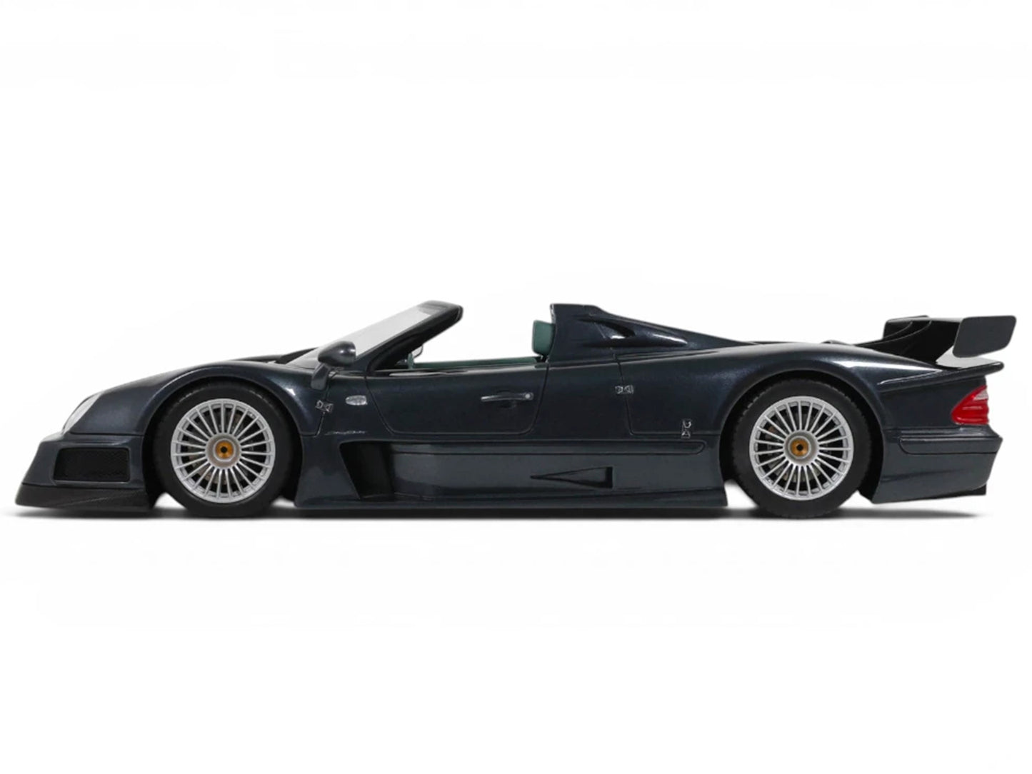 1999 Mercedes-Benz AMG CLK-GTR Roadster Gray Metallic 1/18 Model Car