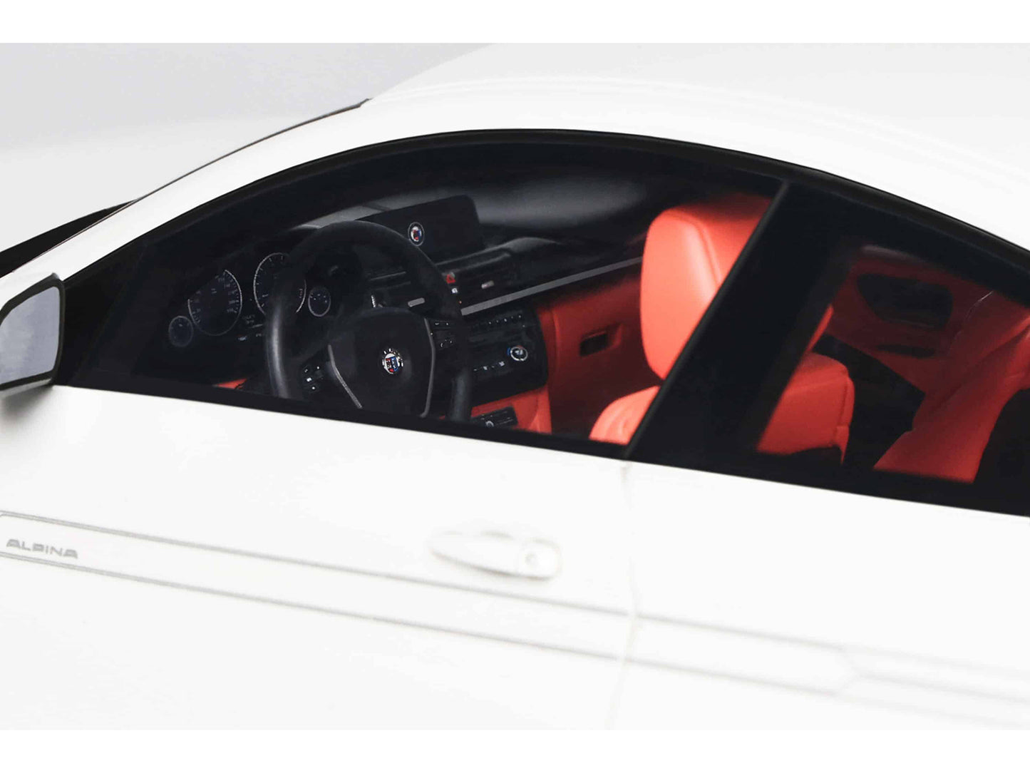 2014 BMW Alpina B4 Bi-Turbo White 1/18 Model Car