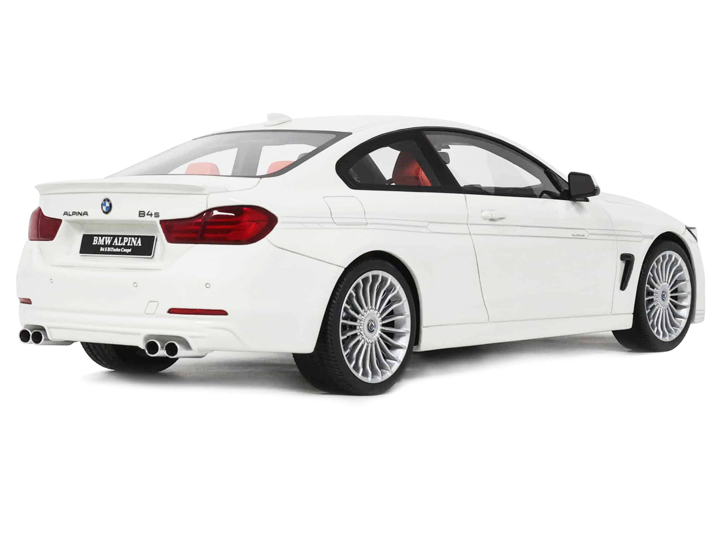 2014 BMW Alpina B4 Bi-Turbo White 1/18 Model Car