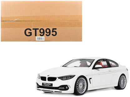 2014 BMW Alpina B4 Bi-Turbo White 1/18 Model Car