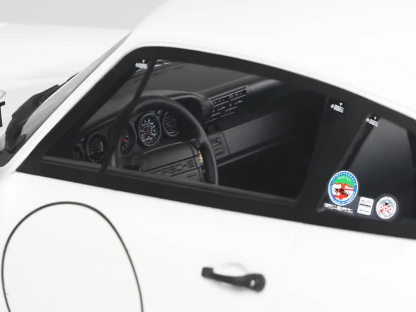 1992 Porsche 911 (964) "Carrera Cup - USA Edition" White 1/18 Model Car