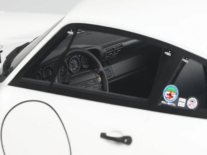 1992 Porsche 911 (964) "Carrera Cup - USA Edition" White 1/18 Model Car