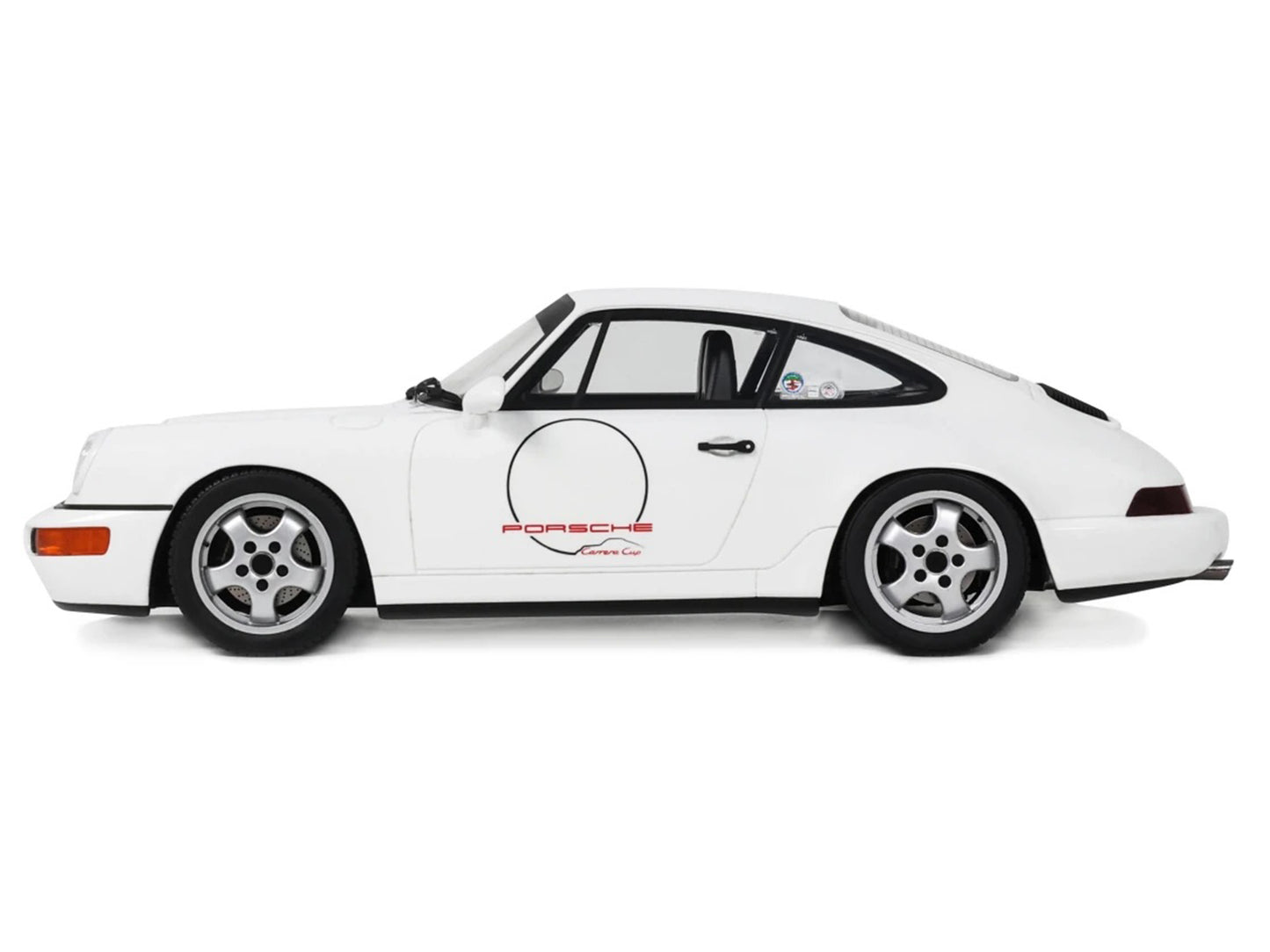 1992 Porsche 911 (964) "Carrera Cup - USA Edition" White 1/18 Model Car