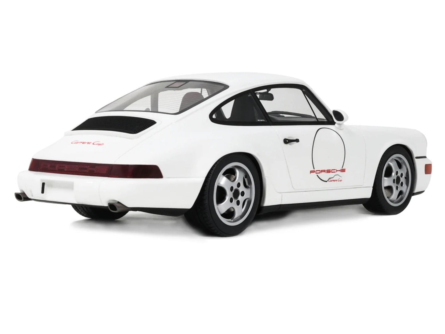 1992 Porsche 911 (964) "Carrera Cup - USA Edition" White 1/18 Model Car