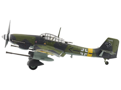 Junkers Ju 87G-2 Stuka Aircraft "WNr. 494193 Tank Buster Stab. SG 2 Slovakia" (1944) German Luftwaffe "Air Power Series" 1/72 Diecast Model
