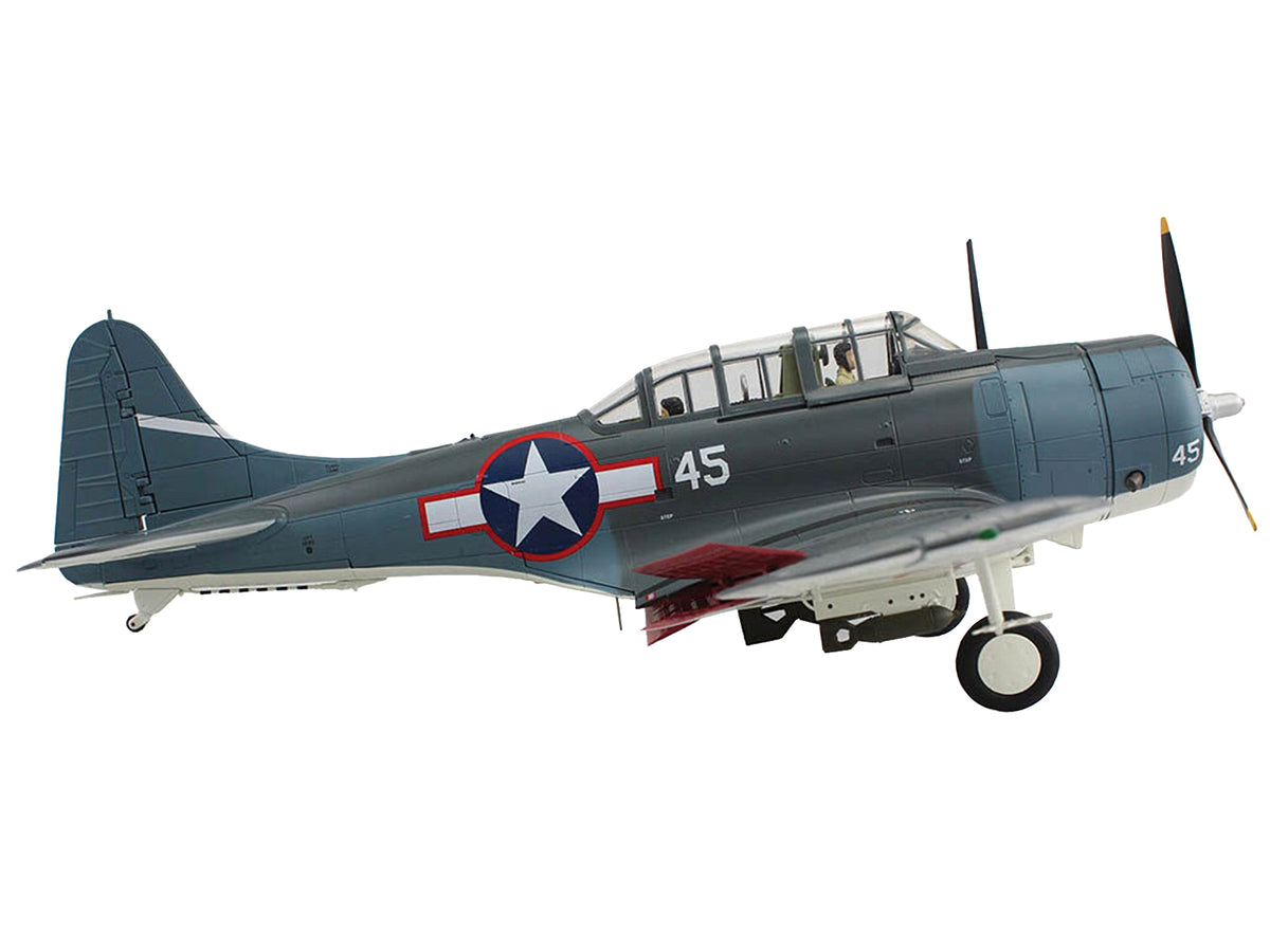 Douglas SBD-5 Dauntless Bomber Aircraft "VB-16 USS Lexington" (1943) United States Navy "Premium Collection" 1/32 Diecast Model