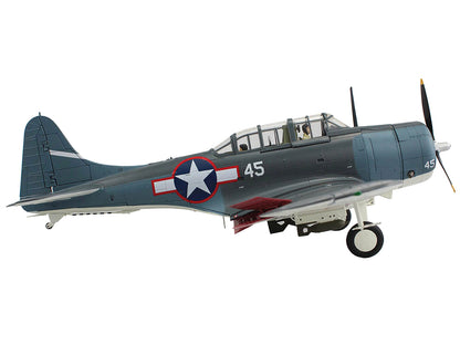 Douglas SBD-5 Dauntless Bomber Aircraft "VB-16 USS Lexington" (1943) United States Navy "Premium Collection" 1/32 Diecast Model