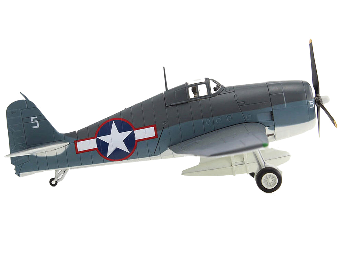 Grumman F6F-3 Hellcat Fighter Aircraft "Ruth-Less Lt. Oscar Chenoweth VF-38 Segi Point Airstrip New Georgia Island" (1943) United States Navy "Air Power Series" 1/72 Diecast Model