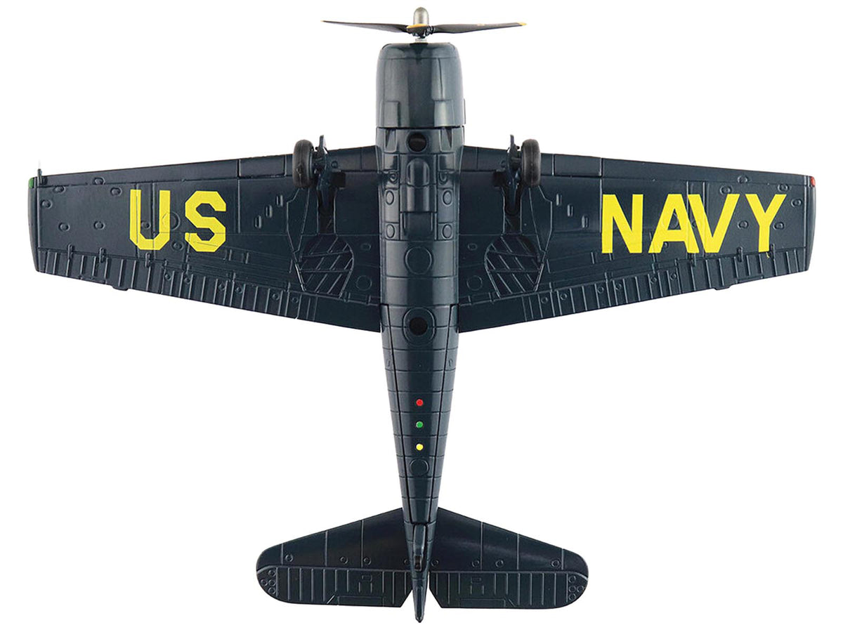Grumman F6F-5 Hellcat Fighter Aircraft "Blue Angels #2" (1946) United States Navy "Air Power Series" 1/72 Diecast Model