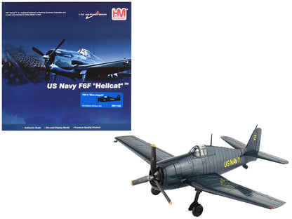 Grumman F6F-5 Hellcat Fighter Aircraft "Blue Angels #2" (1946) United States Navy "Air Power Series" 1/72 Diecast Model
