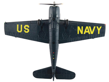 Grumman F6F-5 Hellcat Fighter Aircraft "Blue Angels #1-4 Decals" (1946) United States Navy "Air Power Series" 1/72 Diecast Model