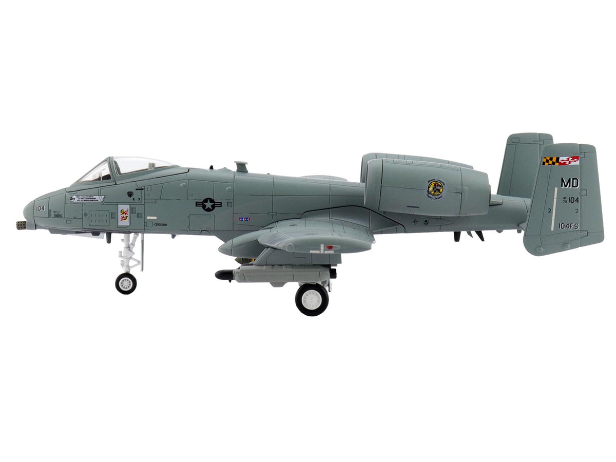 Fairchild Republic A-10C Thunderbolt II Attack Aircraft "80-0283 Maryland Farewell 104 FS Maryland ANG" (2025) United States Air Force "Air Power Series" 1/72 Diecast Model