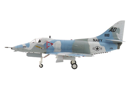 Douglas A-4E Skyhawk Aircraft "151118 Aggressor Scheme VA-43" (1975) United States Navy "Air Power Series" 1/72 Diecast Model